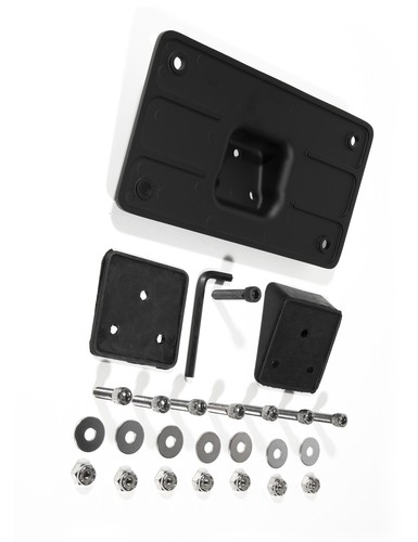 Kennzeichenhalter schwarz lay - kennzeichenhalter,